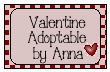 Click here to see the Valentine  Adoptables at Anna's