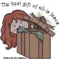 The best gift of all is Jesus!