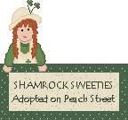 To Adopt a Shamrock Sweetie for your own friend on the internet just click her to visit Marge's Site!